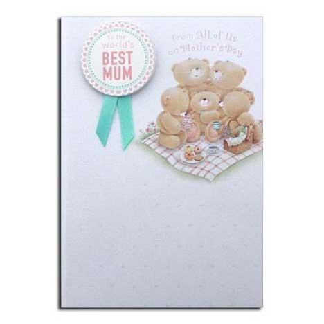 Worlds Best Mum From All of Us Forever Friends Mothers Day Card